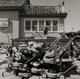 unused lawnmowers